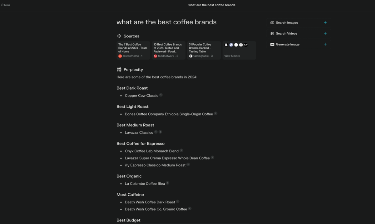 gemini best coffee brands