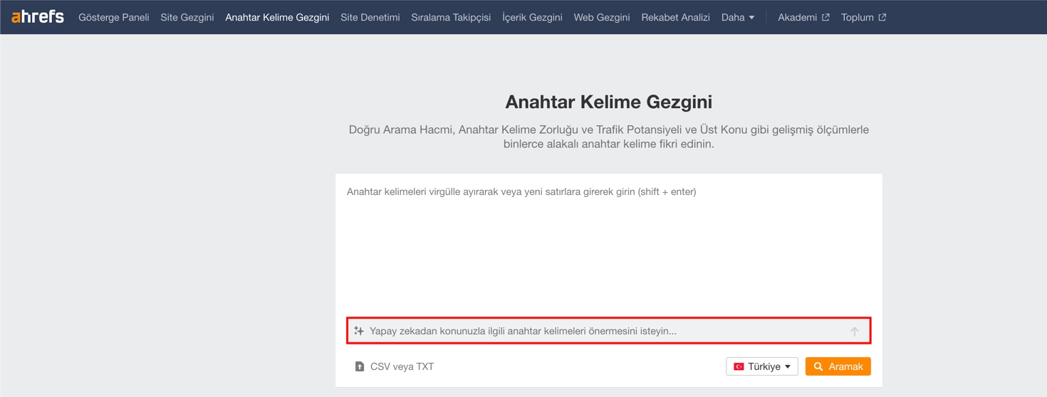 geo hedef anahtar kelime nasil belirlenir